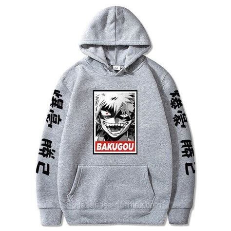 Bakugo Supreme Hoodie Japanese Clothing