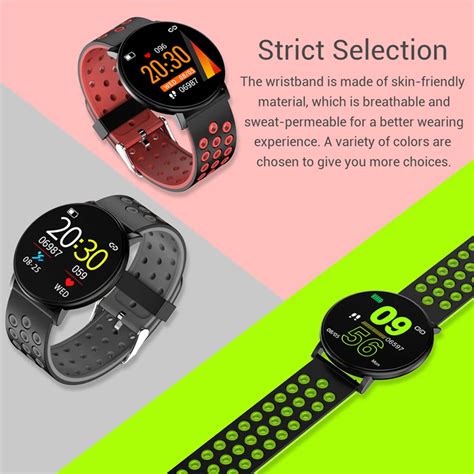 Bracelet Connect W Avec Cran Couleur Capteur D Activit Physique