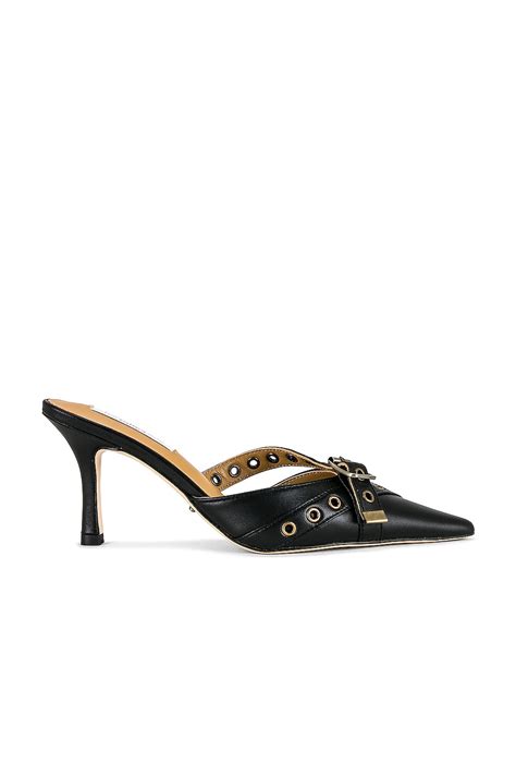 Tony Bianco Savoir Mule In Black Nappa REVOLVE