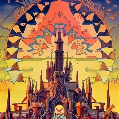 Zelda Travel Poster Inspired By Mad Max With Artistic Blend Of Styles