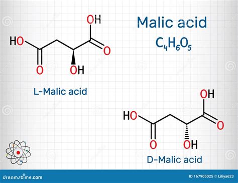 Dl Malic Acid Structure