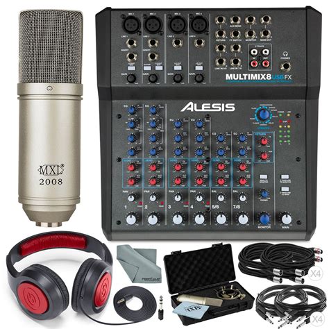 Alesis Multimix Usb Fx Channel Mixer With Effects Usb Audio