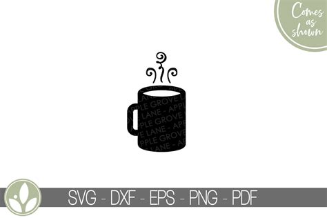 Coffee Mug Svg Hot Chocolate Svg Mug Svg Coffe Cup Svg Etsy