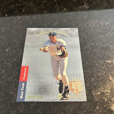 Upper Deck Sp Derek Jeter Rc Ungraded Raw Foil Rare Rookie