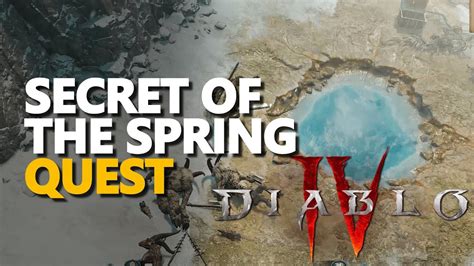 Secret Of The Spring Diablo Youtube