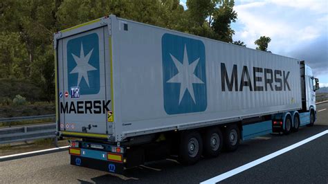 Peau Maersk Krone Dry Liner Ets Ets Mod Ats Mod