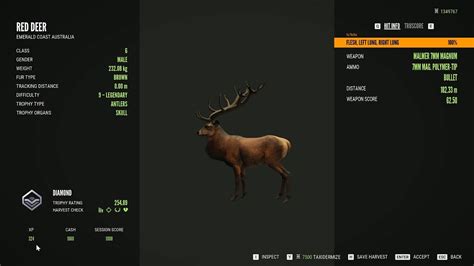 Thehunter Cotw Diamond Red Deer At Emerald Coast Youtube