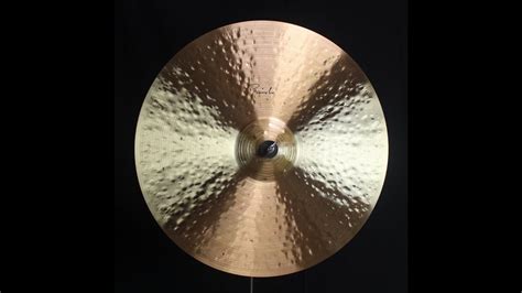 Paiste 22 Signature Traditionals Light Ride 2477g YouTube