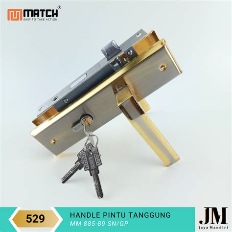 Match Kunci Pintu 1 Set Lengkap Tanggung Kunci Pintu Rumah 20cm MM74