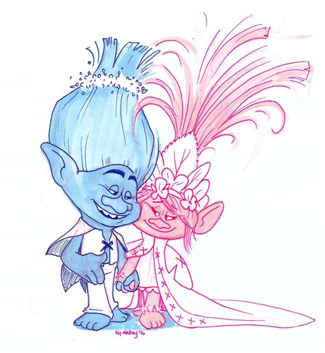 Troll Queen And King To Close Out The Night Good Night Darlings Have A Fantastic Day Tomorrow