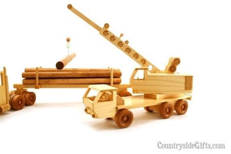 Wooden Crane Model