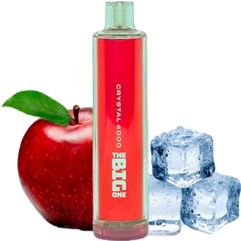 Crystal The Big One 4000 Puffs Red Apple Ice zamów na Vapes Shop pl