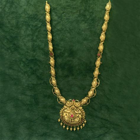 Mgdm Nagas Stone Bridal Haram Mahalaxmi Jewels