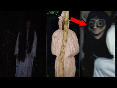 7 PENAMPAKAN POCONG KUNTILANAK MENGEJAR PALING SERAM DUNIA PENAMPAKAN