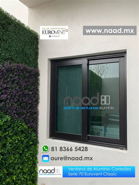 Ventana De Aluminio Eurovent Classic Serie De La Marca Cuprum Color