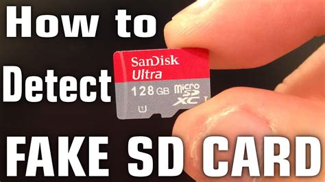 How To Detect Fake Sd Card Easily Youtube