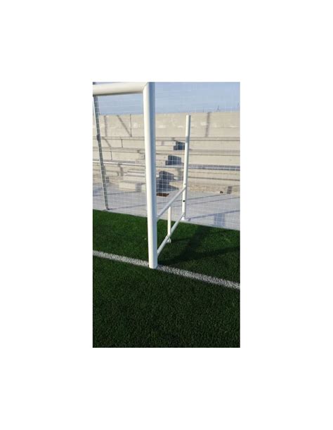 JUEGO PORTERÍAS ALUMINIO FÚTBOL ABATIBLES