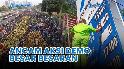 Demo Tolak Kenaikan Harga BBM Pecah Di Sejumlah Daerah Mahasiswa