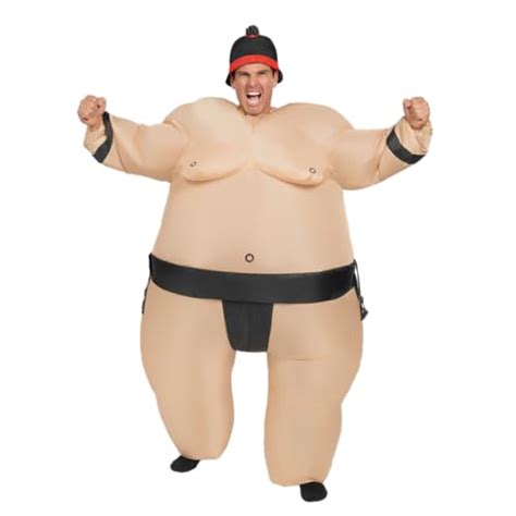 Spooktacular Creations Adult Inflatable Costume Full Body Sumo