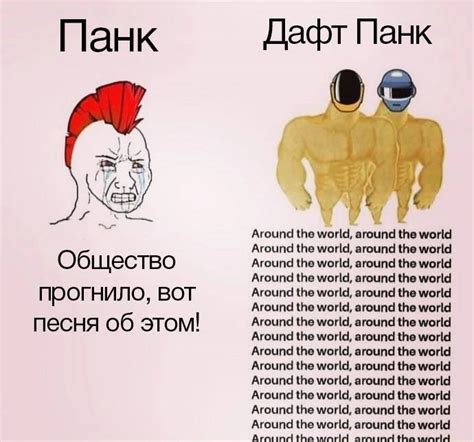 Punk Daft Punk Мемы Мемосы мемасы мемосики мемесы смешные картинки и другие приколы