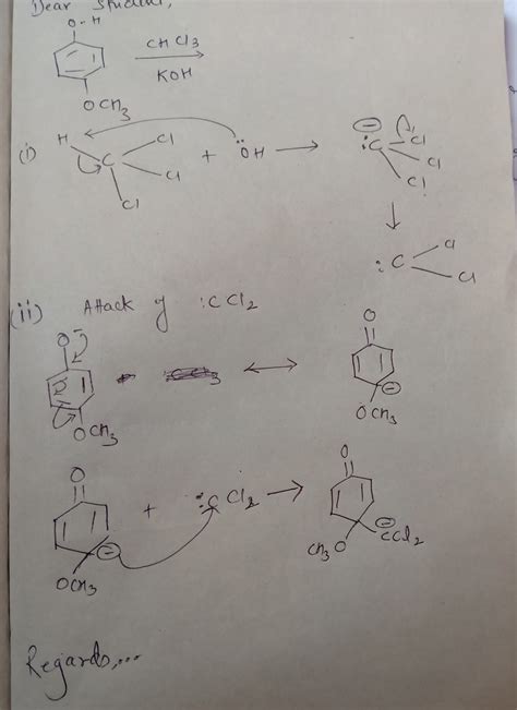 Pls Do This 1 Give The Mechanism Of Reaction Graphics Chemistry