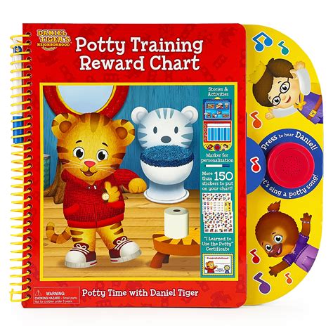 Daniel Tiger Potty Training Reward Chart