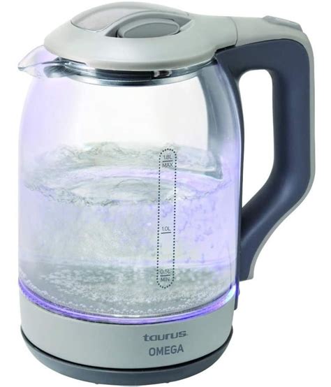 Cafetera Tetera Electrica De Vidrio Con Luz Led Litros Coppel