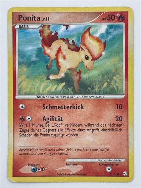 Ponita 71 100 Pokémon Diamond Pearl Stormfront Kaufen auf Ricardo