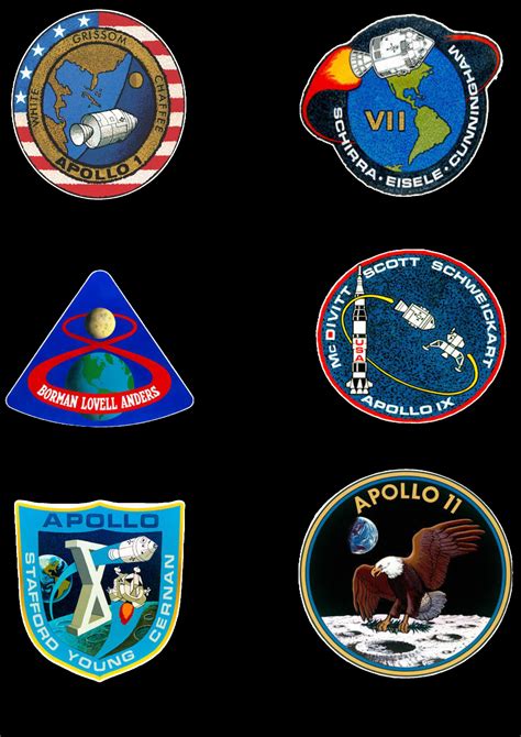 Apollo Crew Insignias Digital Download Etsy