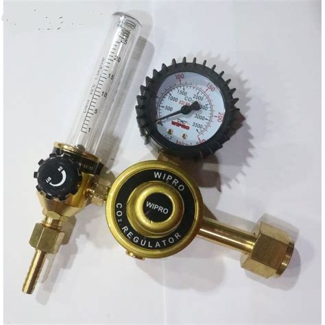 Jual WIPRO Alat Ukur Tekanan Gas CO 2 Regulator Gas CO2 TR03K TR 03K