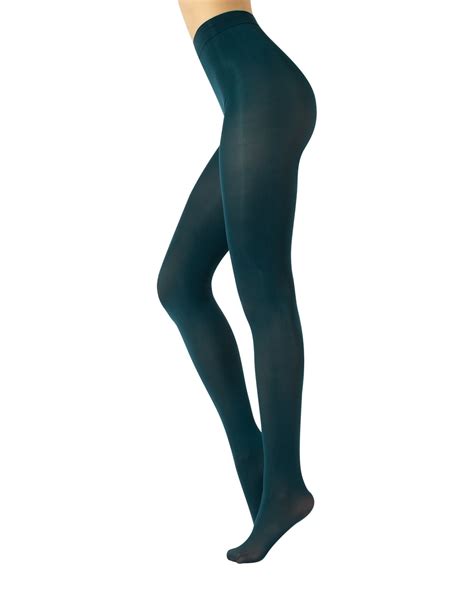 CALZITALY Opaque Colour Tights | Thick Tights | Microfiber 3D Pantyhose