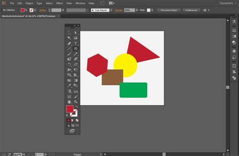 Tutorial Menggunakan Shape Tool Adobe Illustrator Cc Part