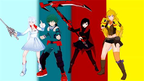 Bnha X Rwby By Bautiithemasterhero On Deviantart