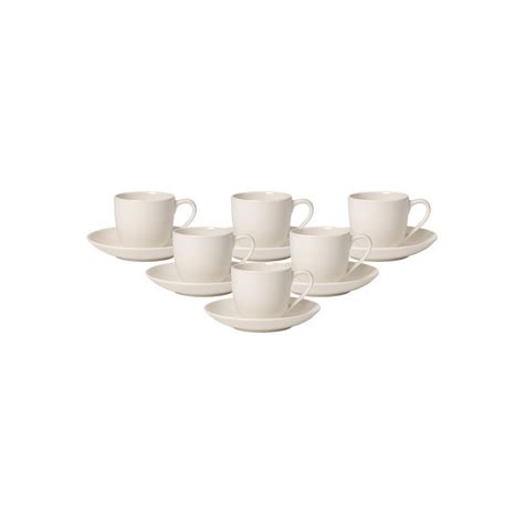 Villeroy And Boch Espressotasse For Me Espressotassen Mit Untertassen 70 Ml Porzellan 12