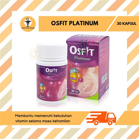 Jual OSFIT PLATINUM BOTOL 30 KAPSUL VITAMIN IBU HAMIL Shopee Indonesia