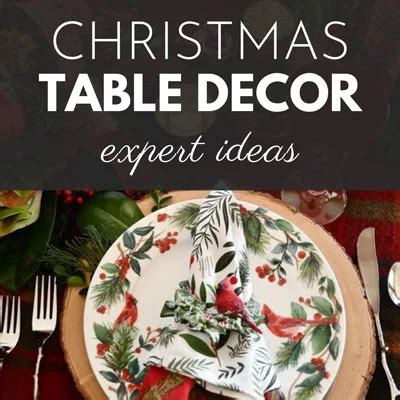 Expert Ideas to Set a Christmas Table Decor for 2024 - Brocante Ma Jolie