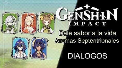 Genshin Impact Dale Sabor A La Vida Dialogos De Nahida Yoimiya