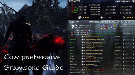 Eso Comprehensive Stamina Sorcerer Pvp Guide Bow Bow Lost Depths