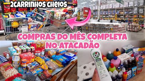 Compras Do M S Completa No Atacad O M S De Abril Vlog De Compras