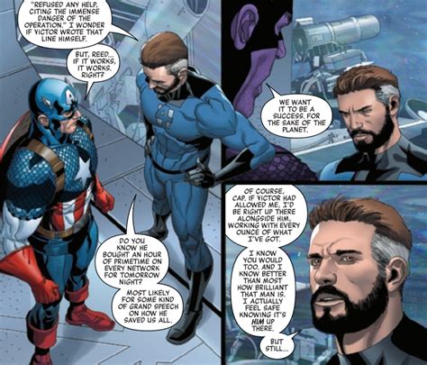 Captain America Just Proved Hes A Better Hero Than Mister Fantastic