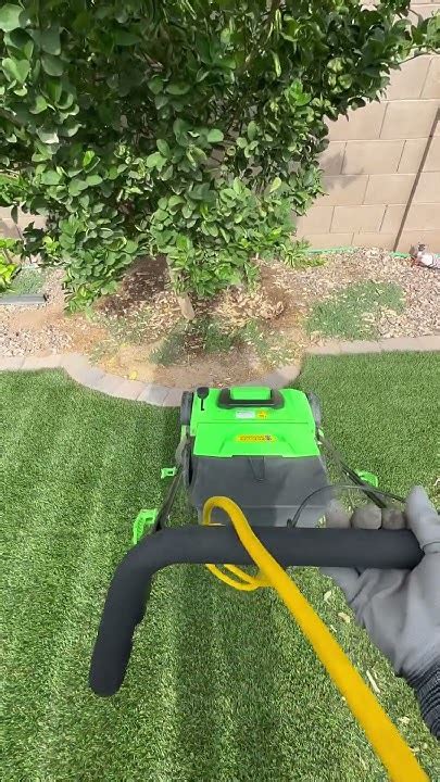 Easy Yard Clean Up With The Turfmatic 380 Youtube