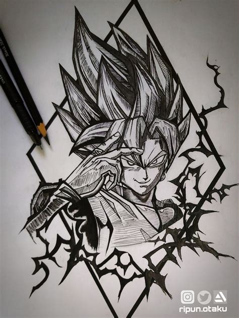 ArtStation - Goku Black fan art