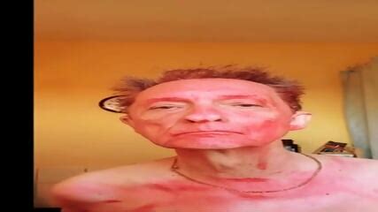 Nude Painting Myself Red