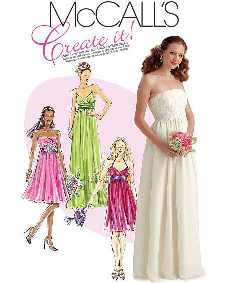 Mccall S Mccalls Wedding Dress Patterns Wedding Dress