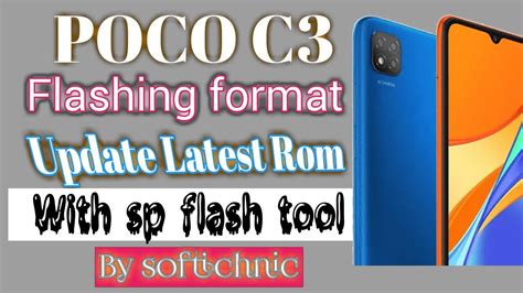 Poco C3 Flash Format Frp Sp Flash Tool Flashing Done Poco C3 By