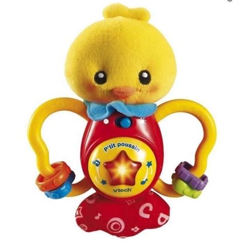 Vtech Hochet P Tit Poussin Cdiscount Pu Riculture Eveil B B