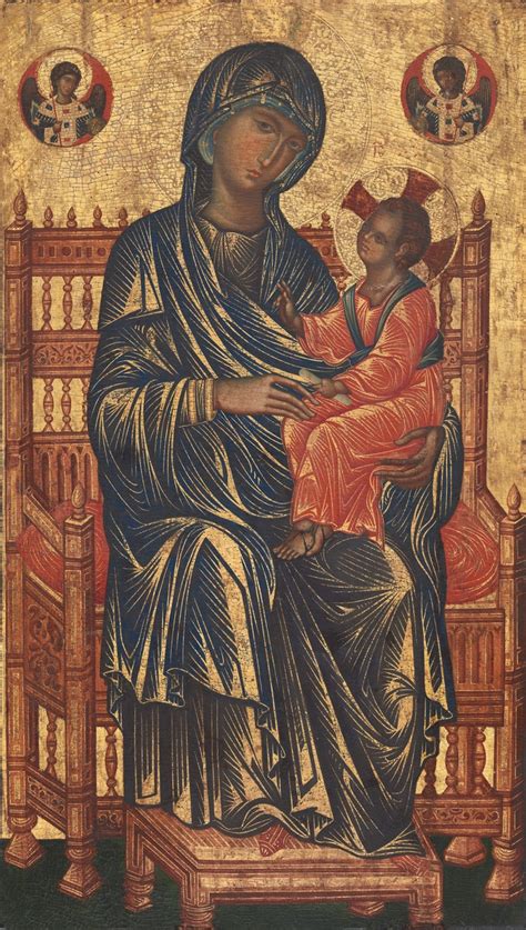 Cimabue Madonna And Child In Majesty