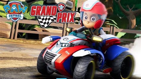 Paw Patrol Grand Prix Hairpin Bends Tour And Pups On The Icy Road