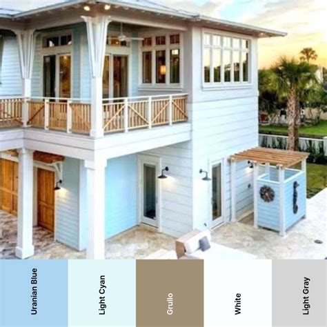 4 Beautiful Beach House Color Schemes To Inspire A Refresh Cottage