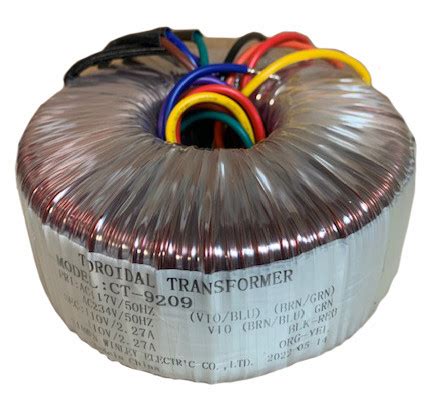 500VA Toroidal Output Transformer 117V 234V 2 27A